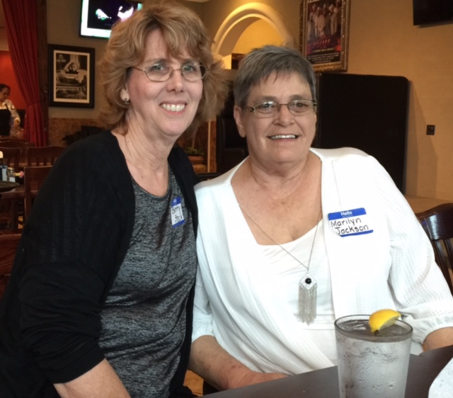 TJ luncheon Betty Steck. Marilyn Jackson